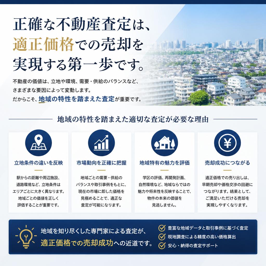 不動産査定の重要性