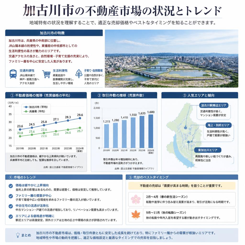 2. 加古川市における家売却の現状