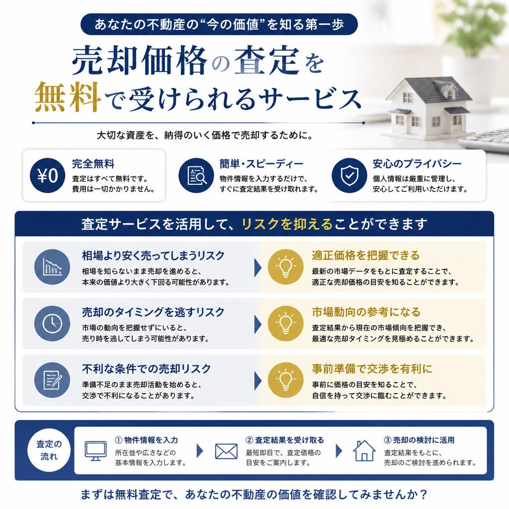 4. 無料査定サービスを活用しよう