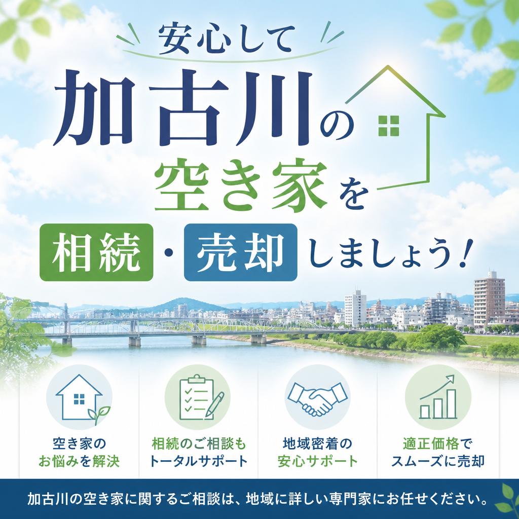 安心して加古川の空き家を相続・売却しましょう！|加古川市不動産売却買取相談センター