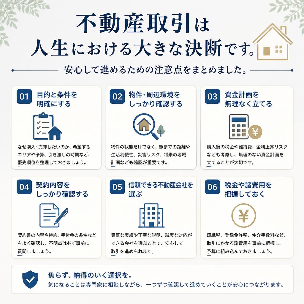 5. 安心の取引を実現するために