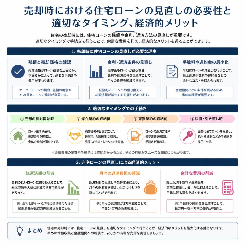 住宅ローンの見直しとその影響