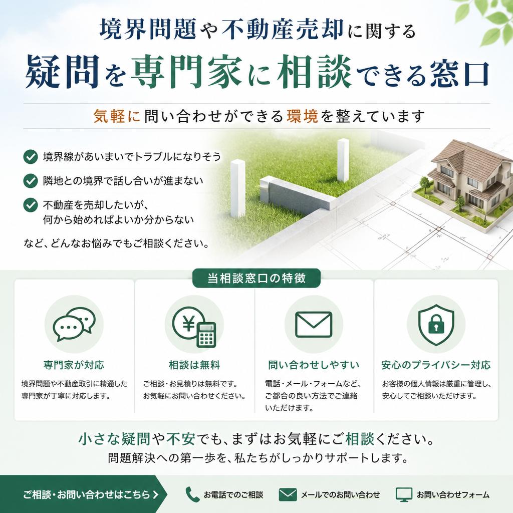 無料相談・お問い合わせのご案内