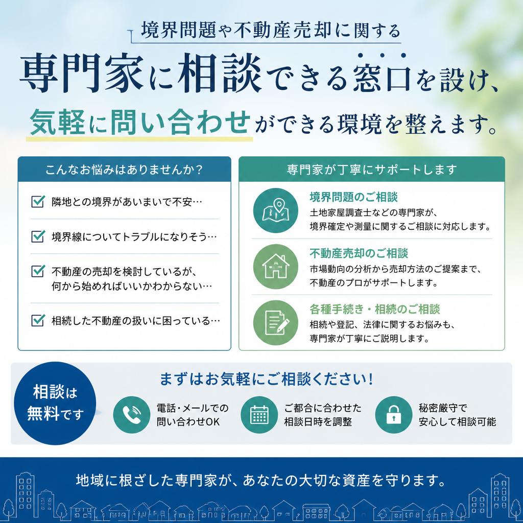 無料相談・お問い合わせのご案内