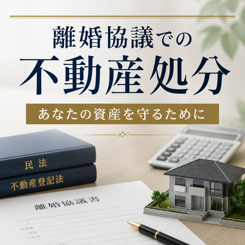 加古川市の離婚協議での不動産処分、あなたの資産を守るために|加古川市不動産売却買取相談センター
