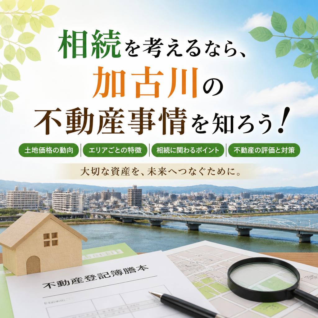 相続を考えるなら、加古川の不動産事情を知ろう！|加古川市不動産売却買取相談センター