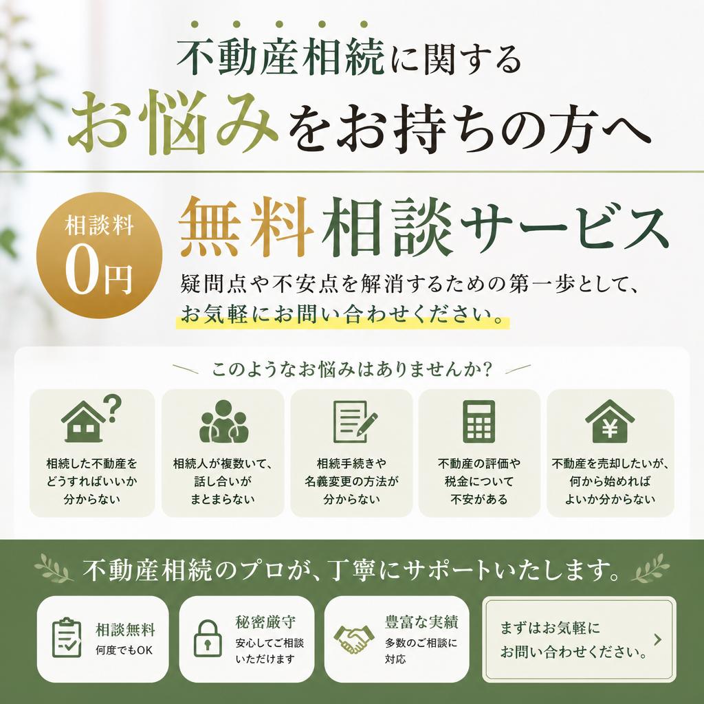 まずは無料相談を！