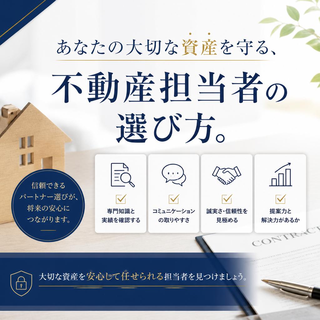 加古川市のあなたの大切な資産を守る、不動産担当者の選び方。|加古川市不動産売却買取相談センター