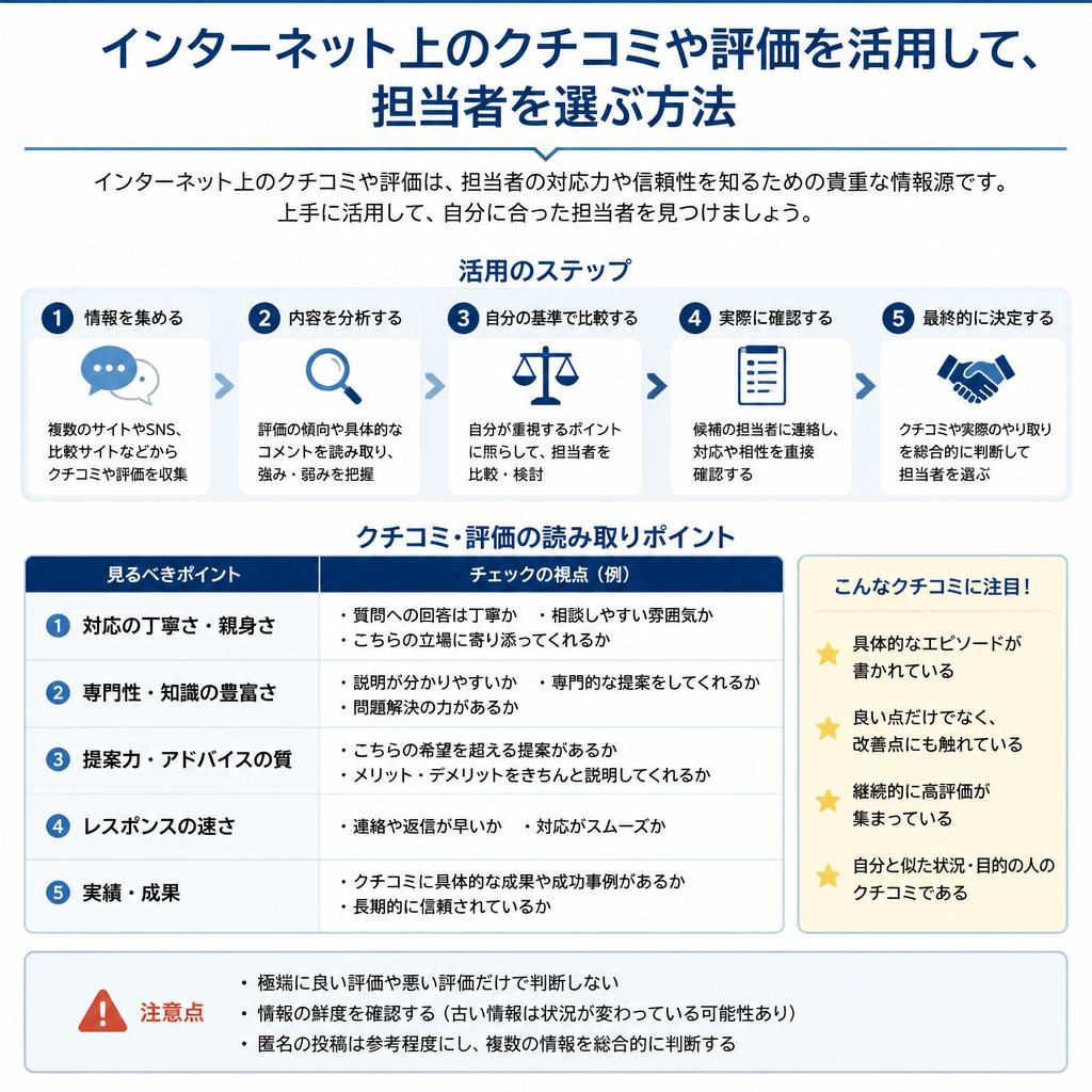 5. 口コミやレビューの活用法