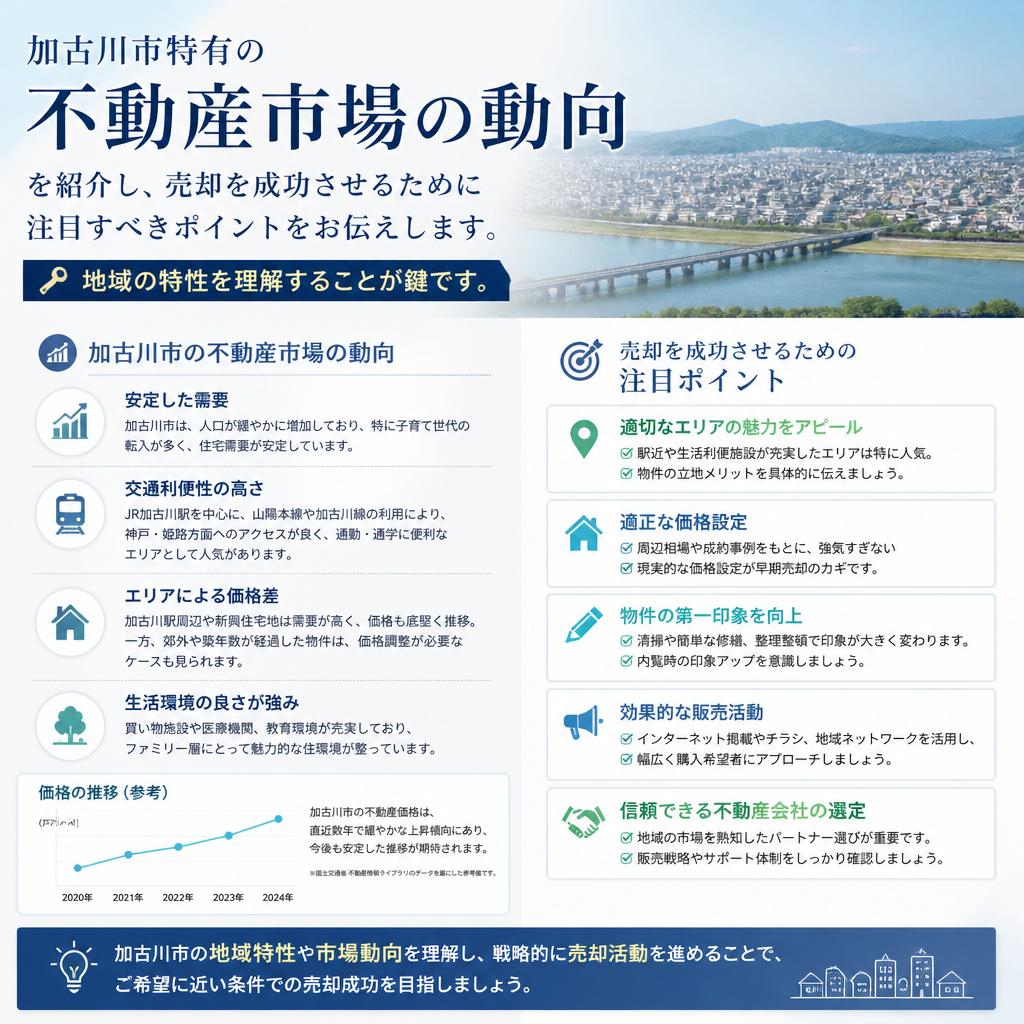 加古川市の不動産市場の現状