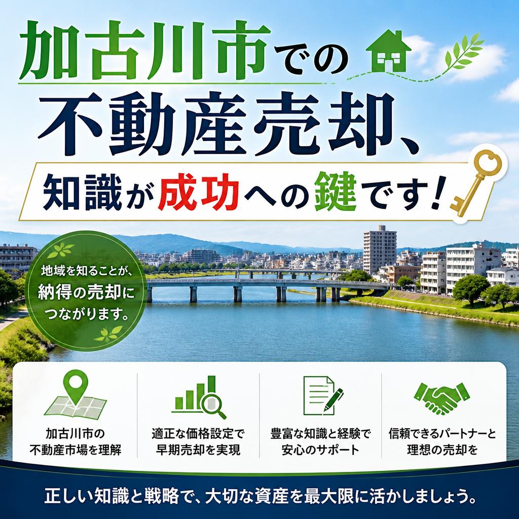加古川市での不動産売却、知識が成功への鍵です！|加古川市不動産売却買取相談センター