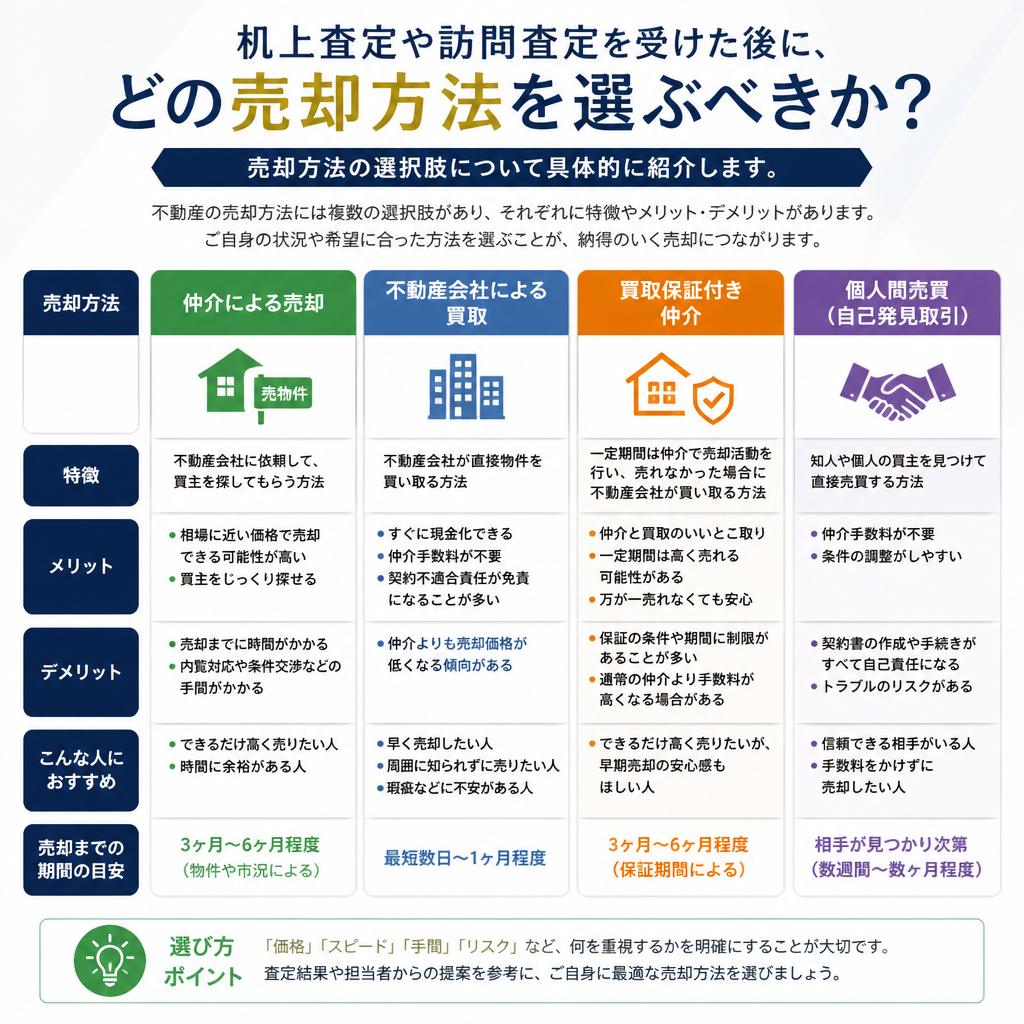 4. 売却方法を賢く選ぼう