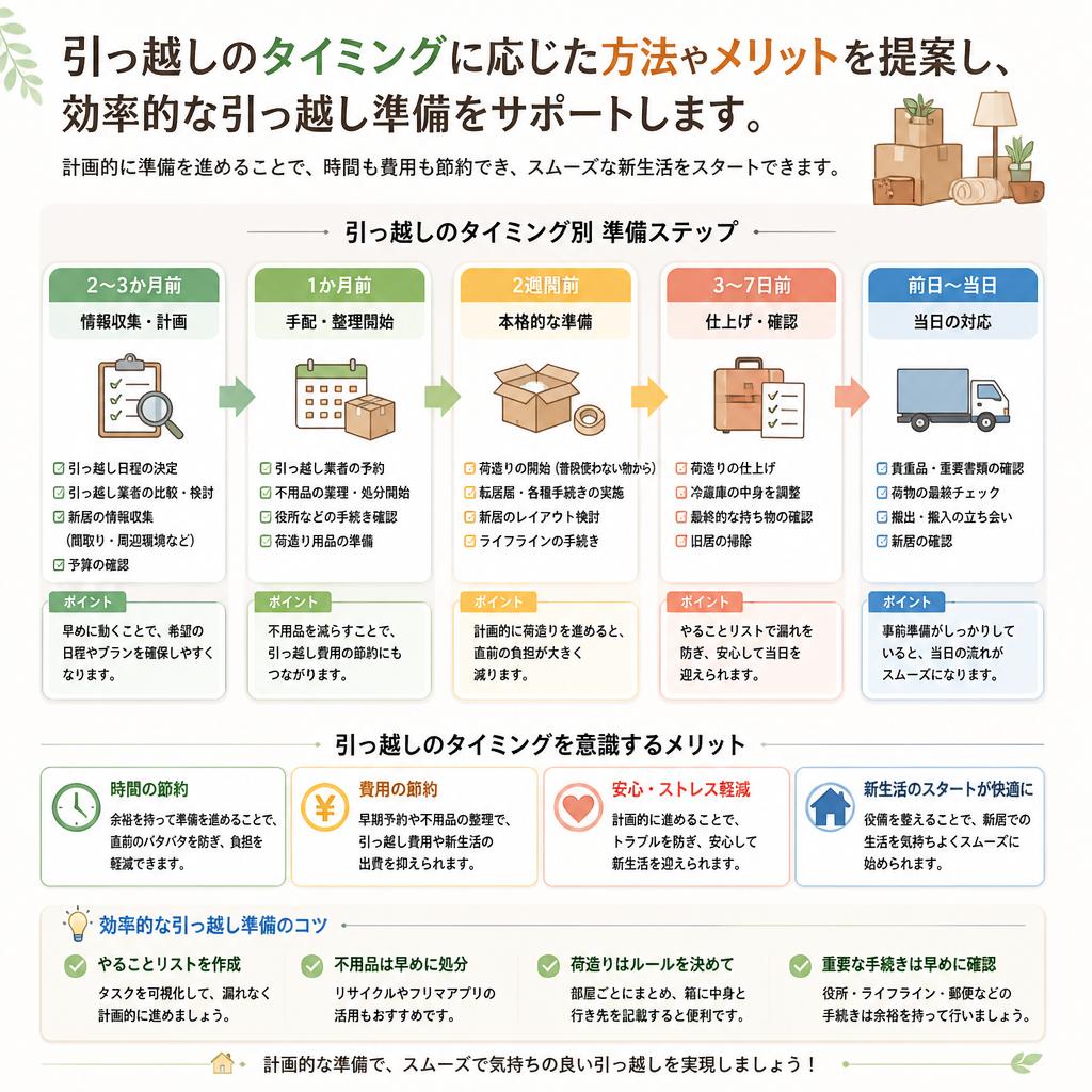 4. 売却時の引っ越し方法