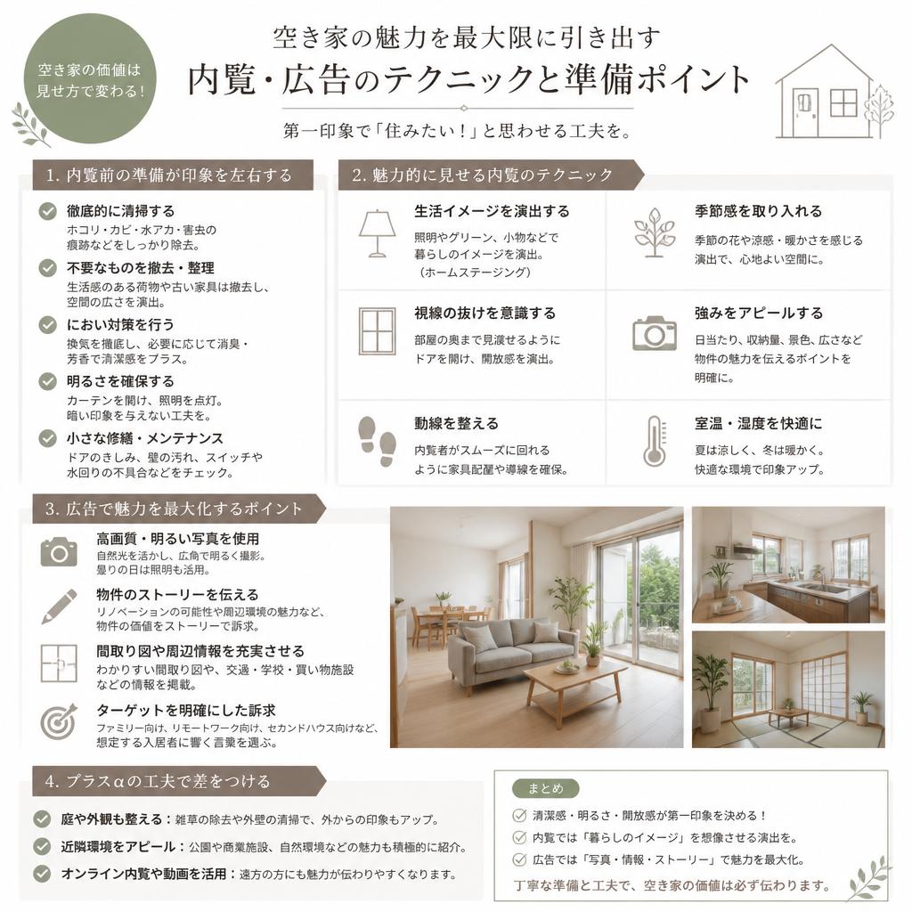 4. 効果的な物件の魅力アピール