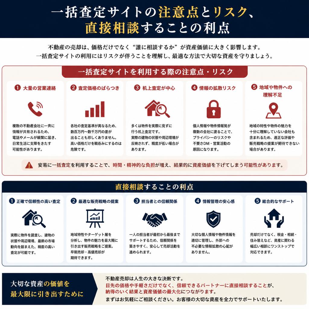 一括査定サイトの落とし穴とは？