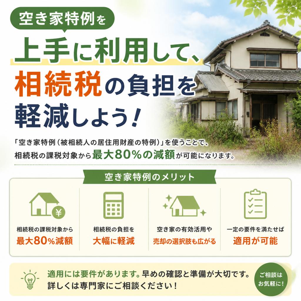 加古川市の空き家特例を上手に利用して、相続税の負担を軽減しよう！|加古川市不動産売却買取相談センター