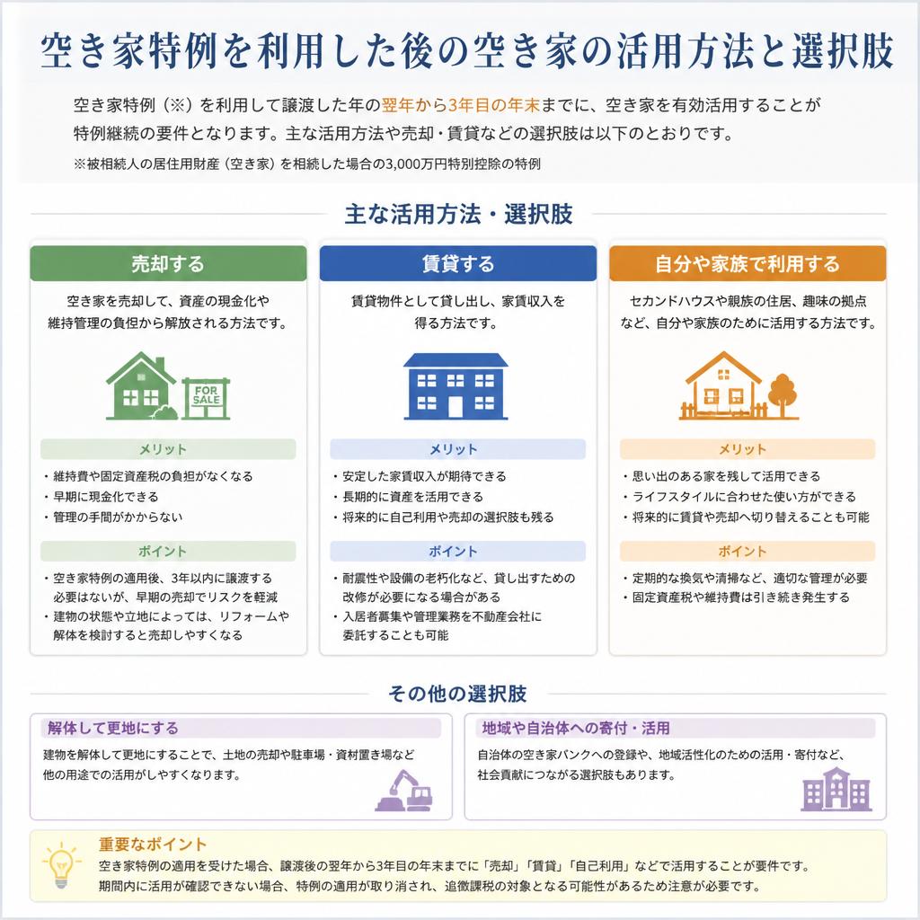 空き家をどう活用するか？