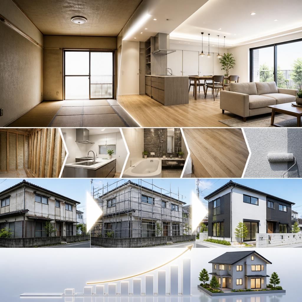 リフォームで資産価値アップ!